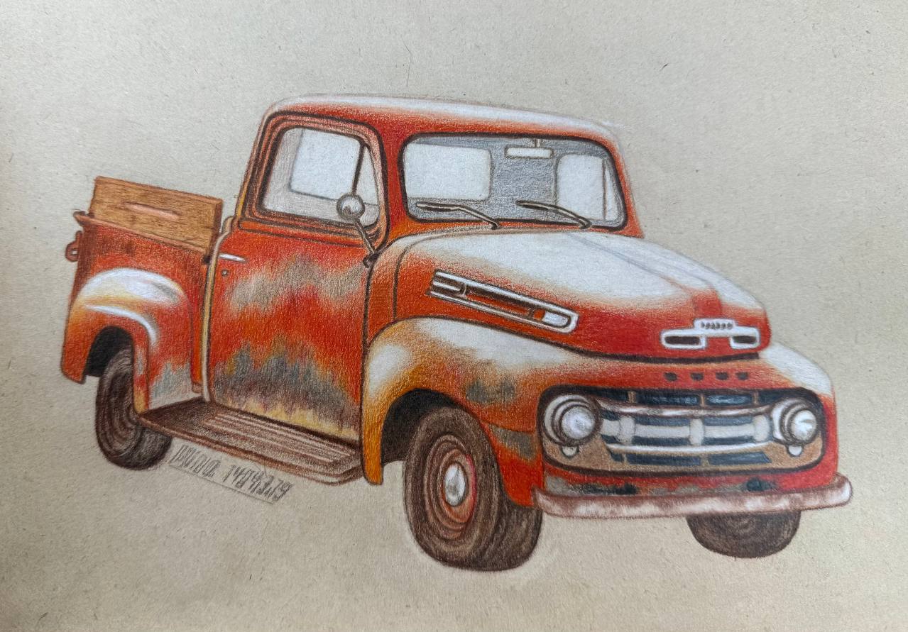 آموزش نقاشی سیاه قلم مینا میرزایی